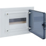 Щит скрытой установки HAGER, 8М, с прозрачной дверцей VF108TD